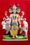 Manufacturers Exporters and Wholesale Suppliers of Marble Dattatray Statue Jaipur Rajasthan